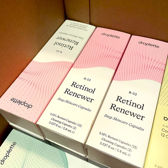 Droplette Retinol Renewer Serum Refill Capsules - 12 count - NWOT - Picture 4 of 4